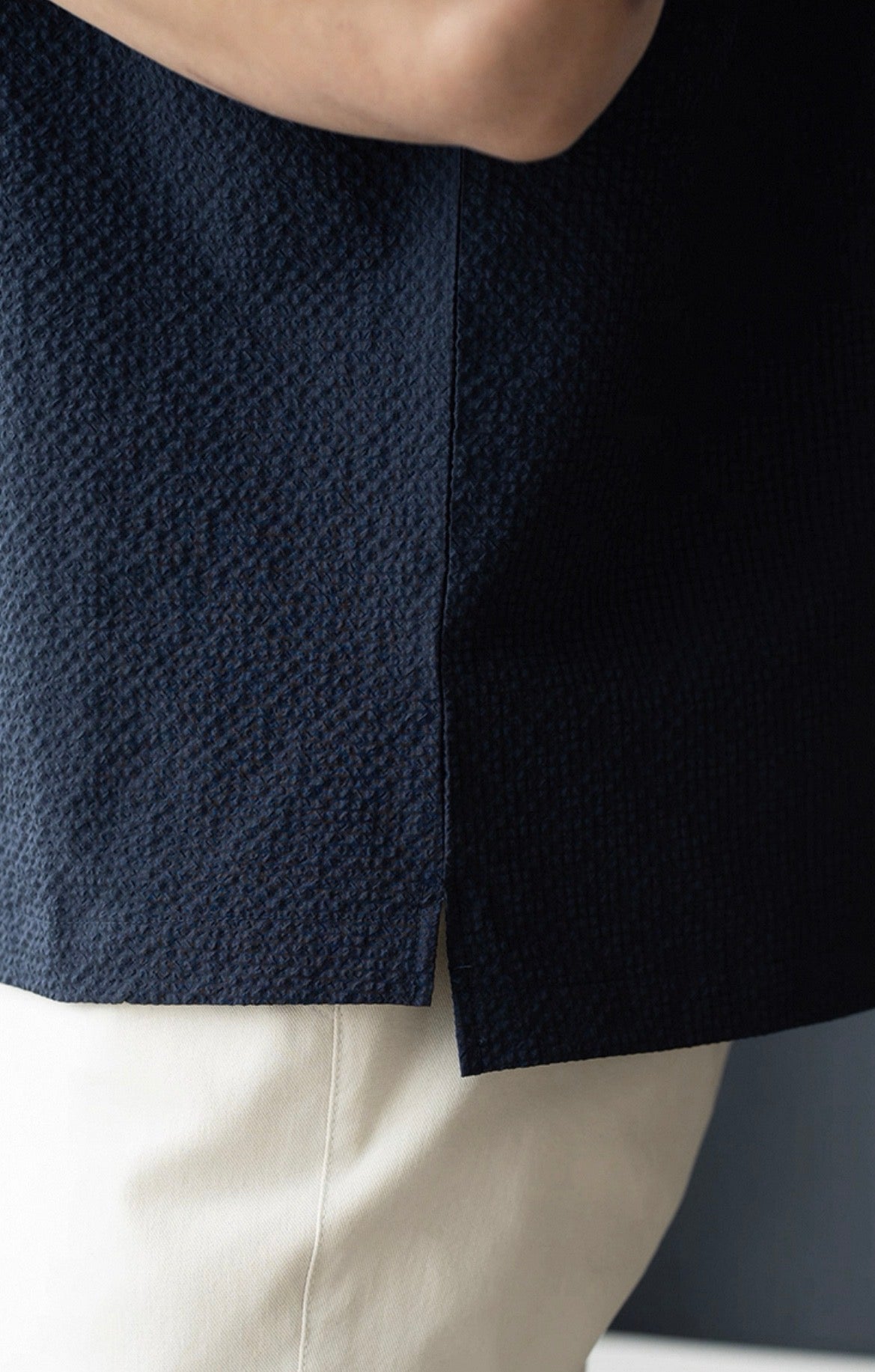 MONTARI TEXTURED POLO SHIRT