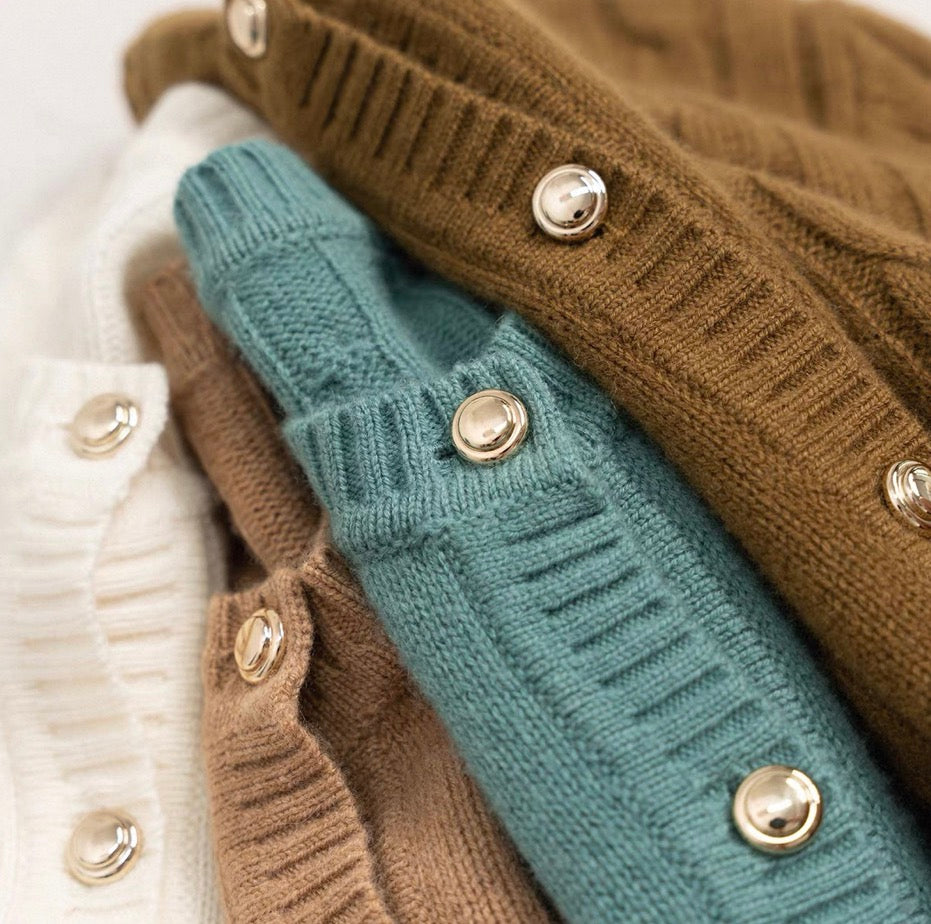 MONTARI CABLE KNIT CARDIGAN