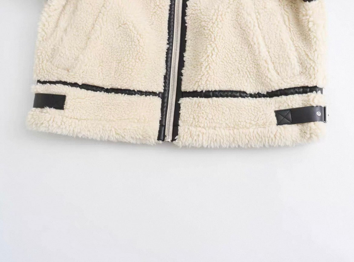 MONTARI TEDDY SHEARLING JACKET