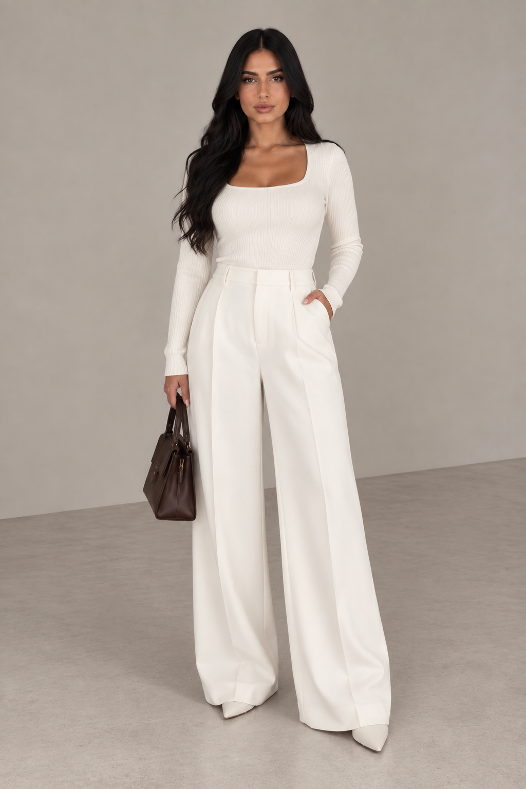 MONTARI AURELIA WIDE-LEG TROUSERS
