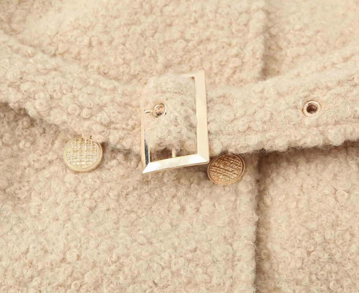 MONTARI TEDDY BELTED COAT
