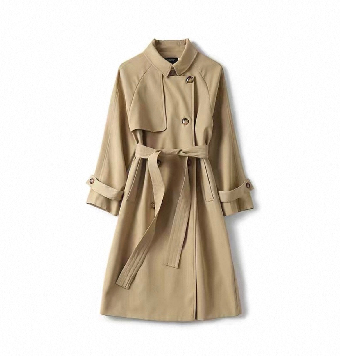 MONTARI STRUCTURED BELTED COAT
