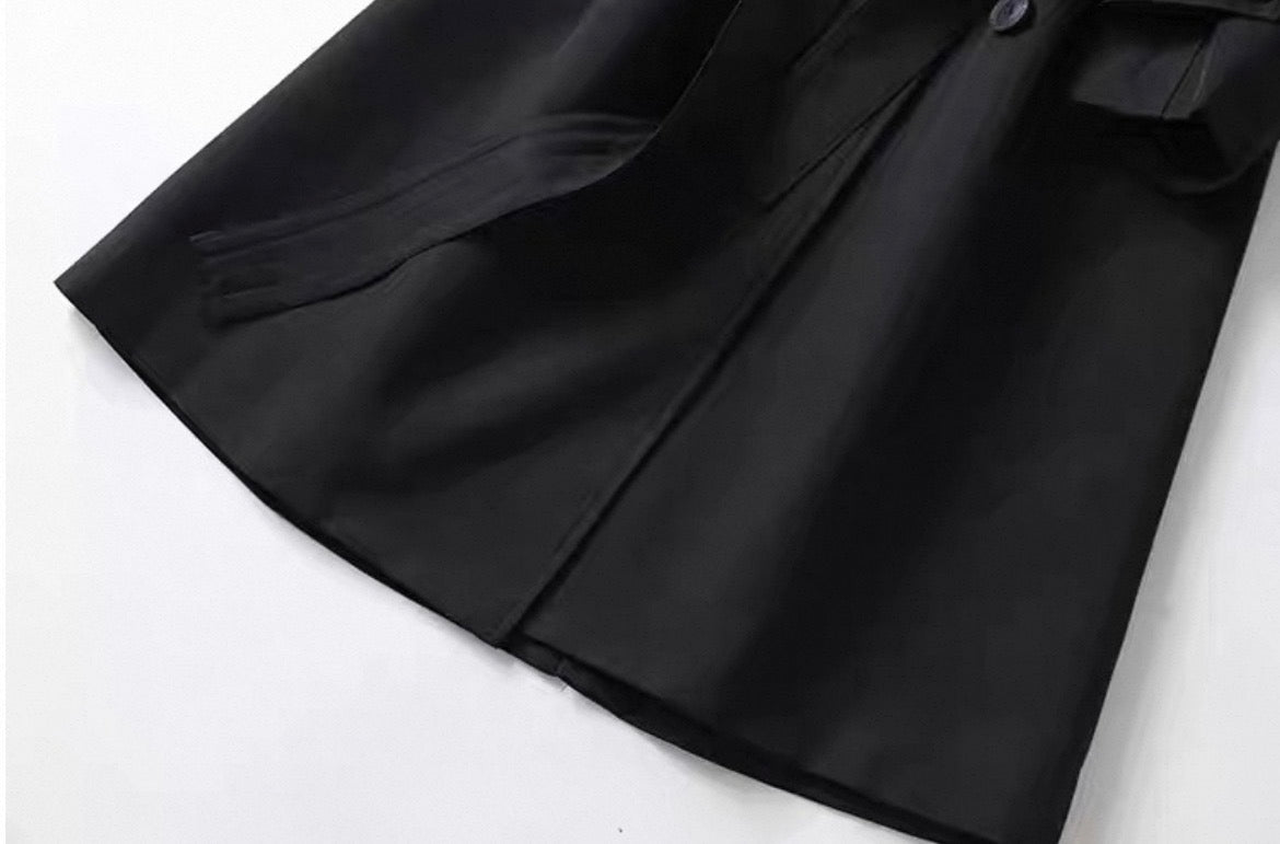 MONTARI STRUCTURED BELTED COAT