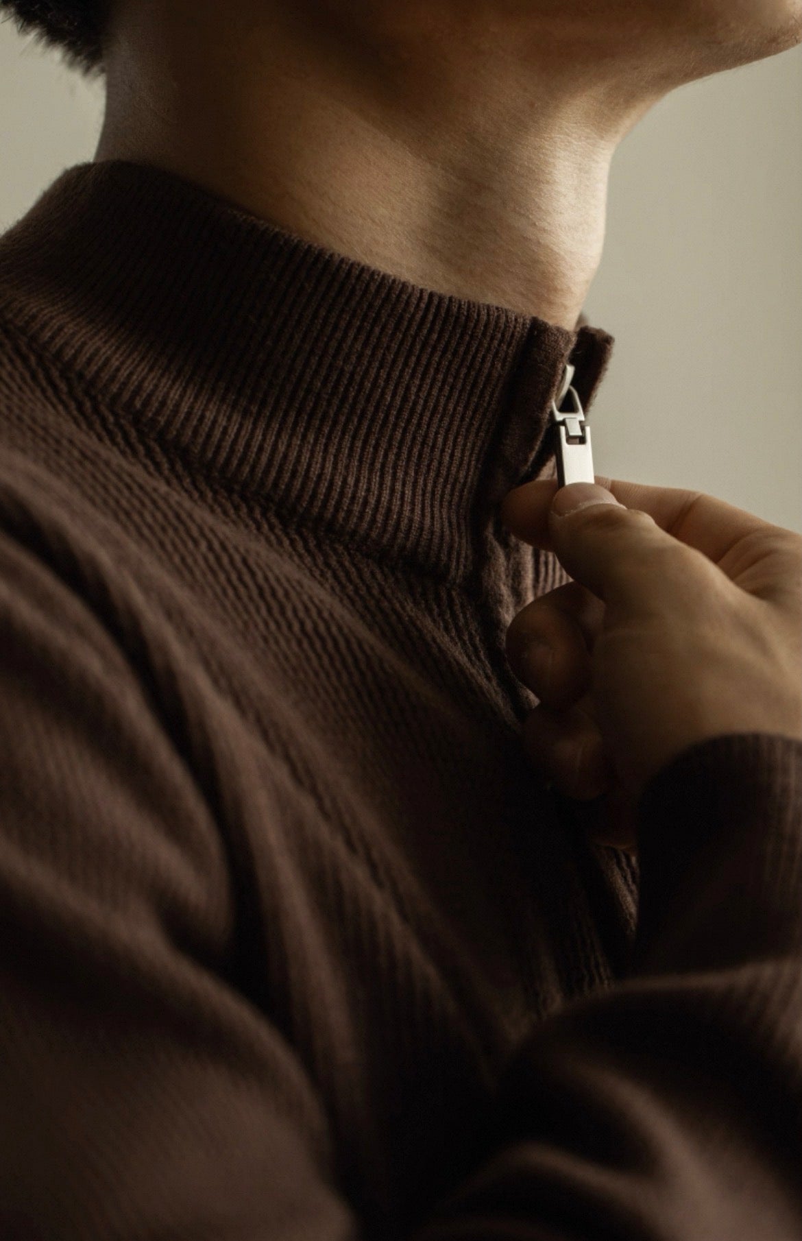 MONTARI ZIP-UP KNIT JACKET