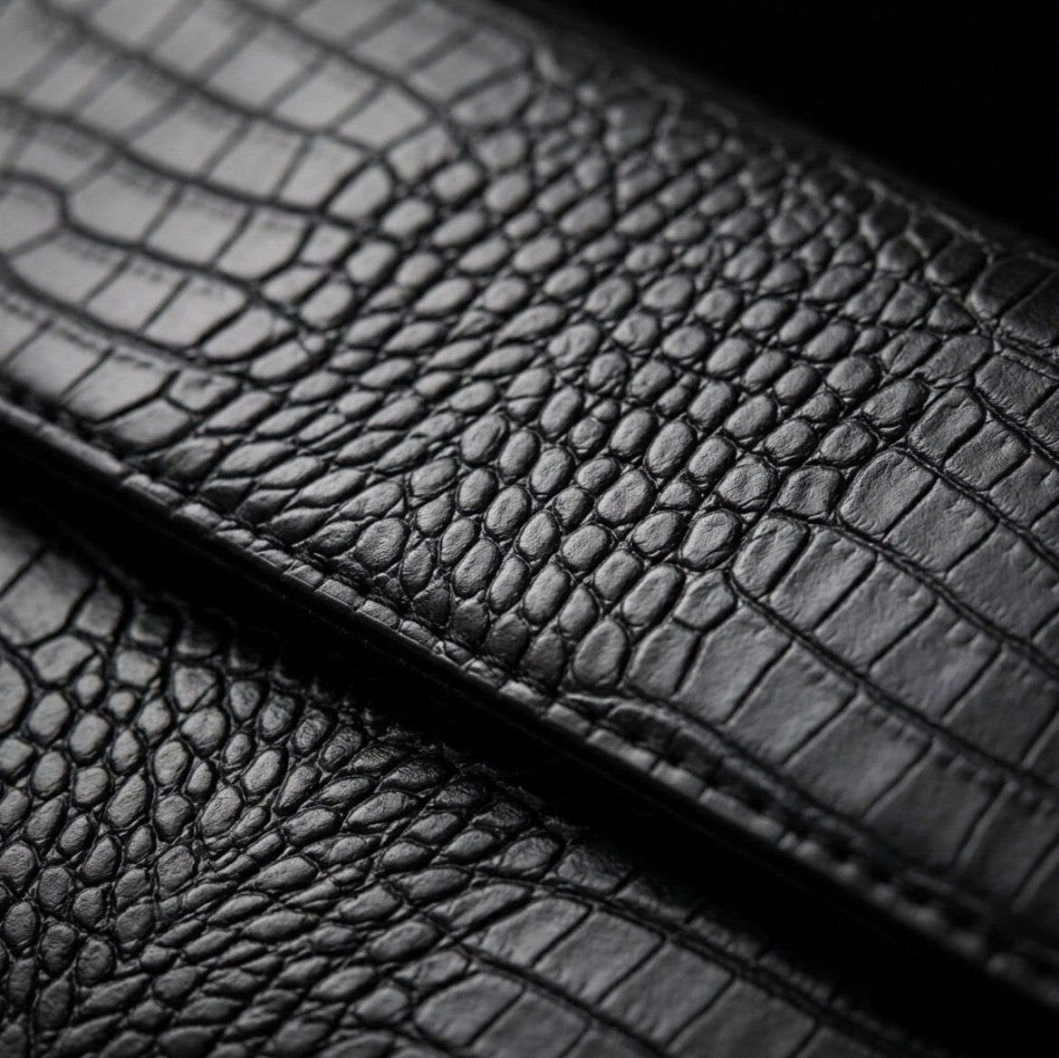MONTARI CROCO LAPTOP SLEEVE