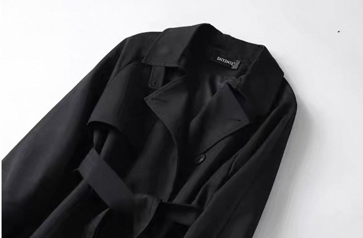 MONTARI STRUCTURED BELTED COAT