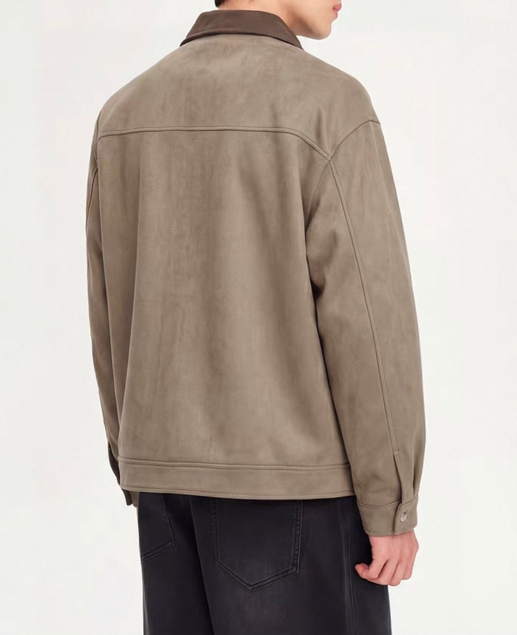 MONTARI SUEDE COLLAR JACKET