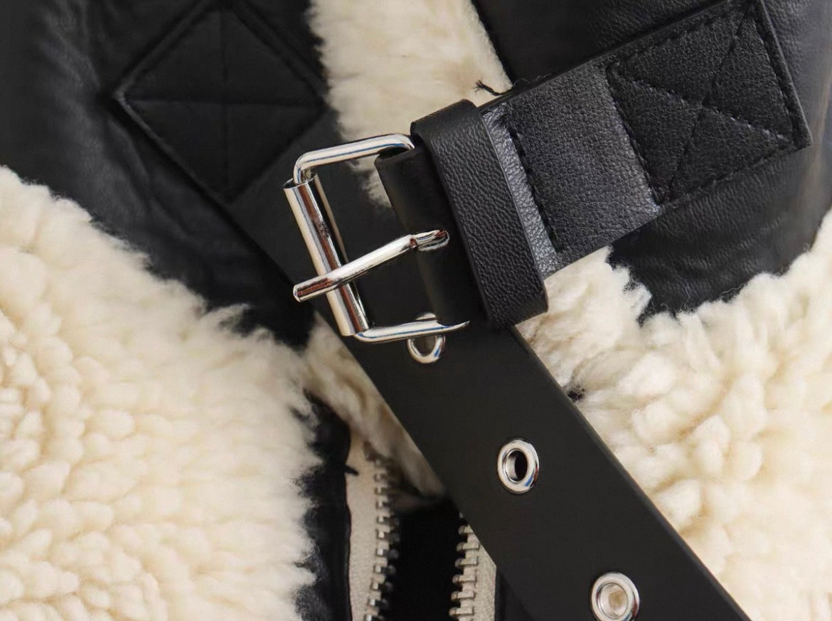 MONTARI TEDDY SHEARLING JACKET