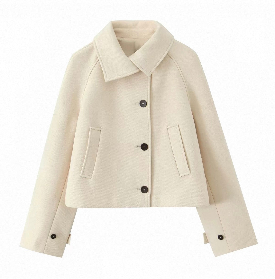 MONTARI CROPPED COLLAR JACKET