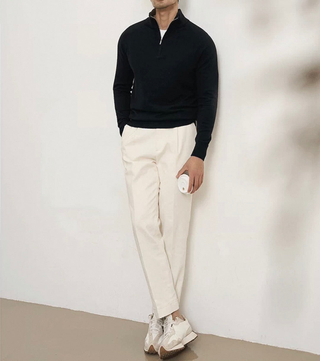 MONTARI HALF-ZIP SWEATER