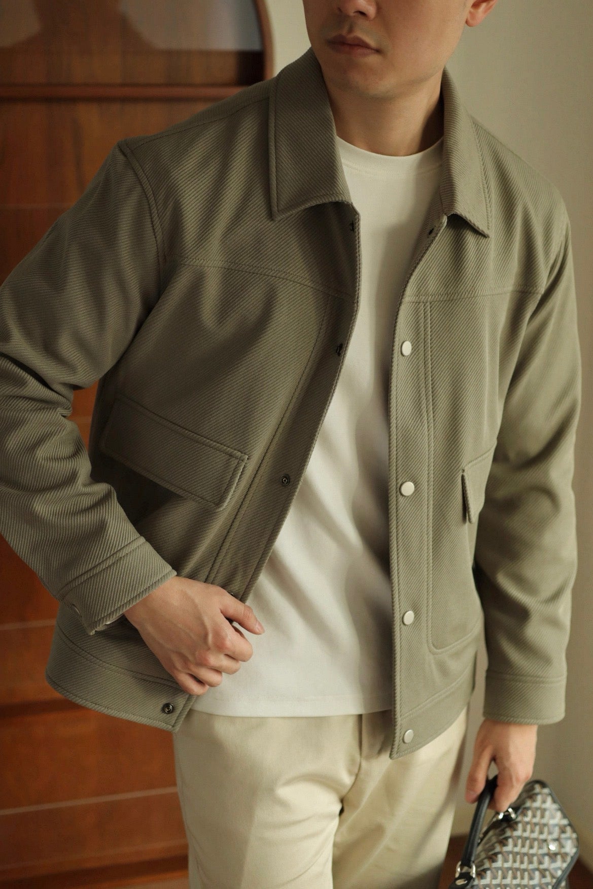 MONTARI VINTAGE TWILL WORK JACKET