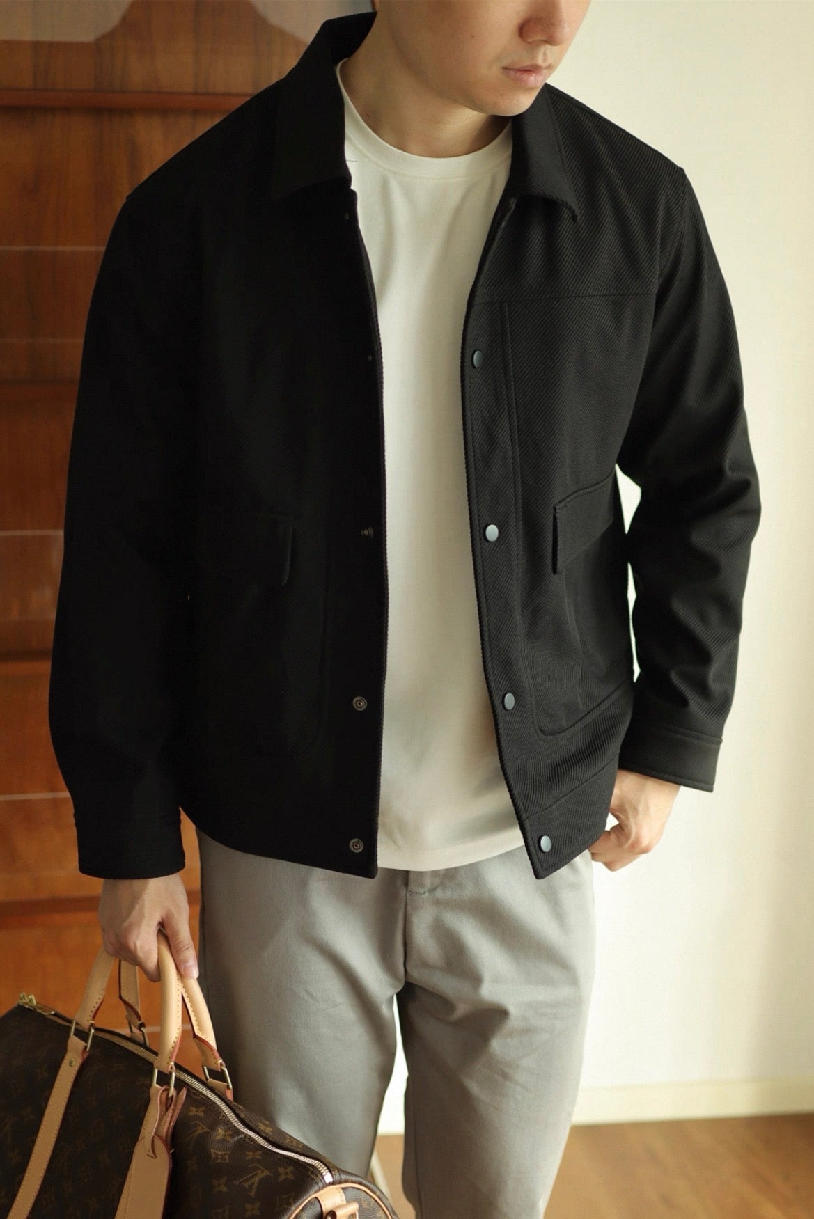 MONTARI VINTAGE TWILL WORK JACKET