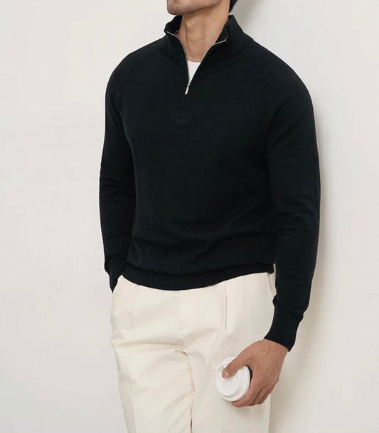MONTARI HALF-ZIP SWEATER