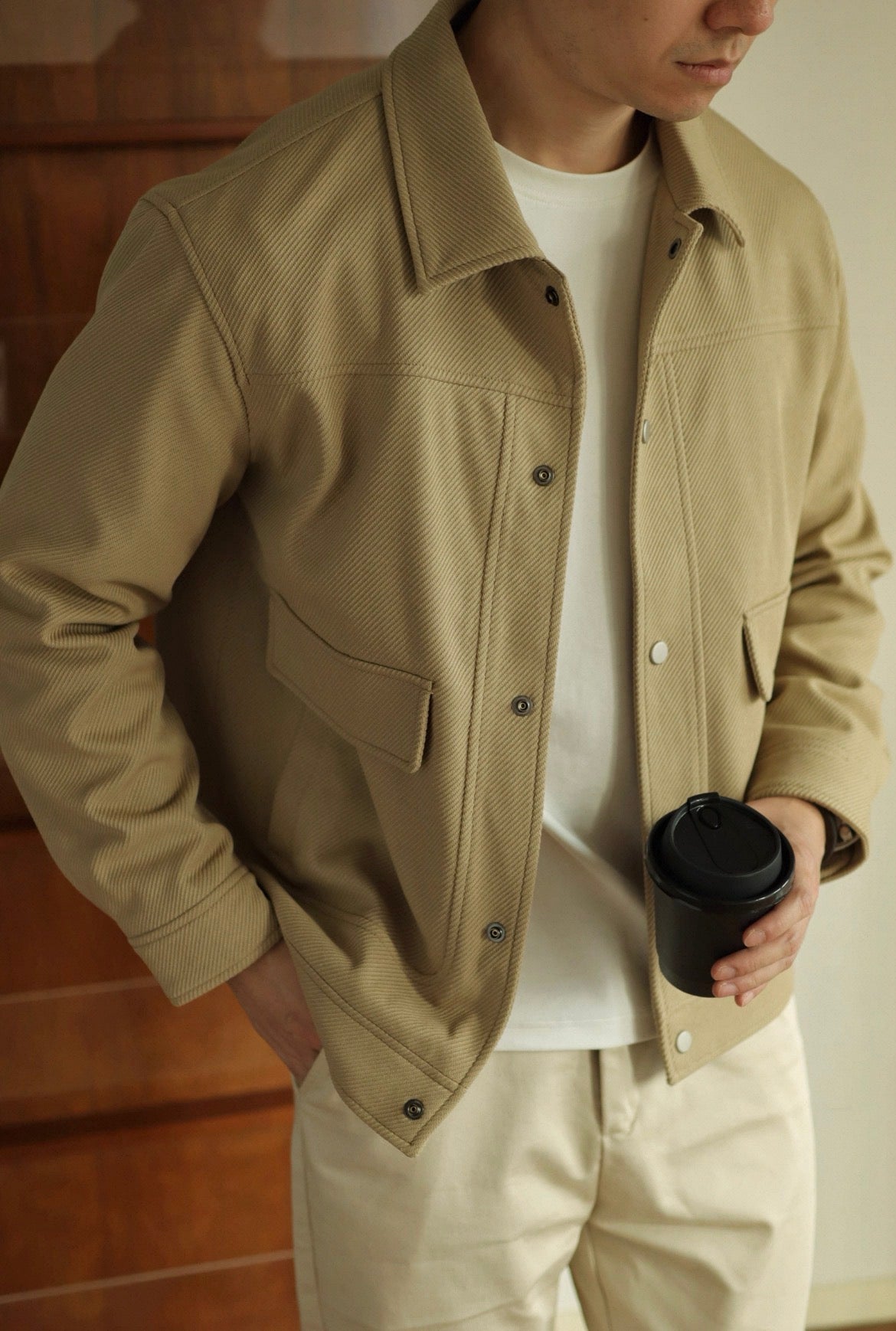 MONTARI VINTAGE TWILL WORK JACKET
