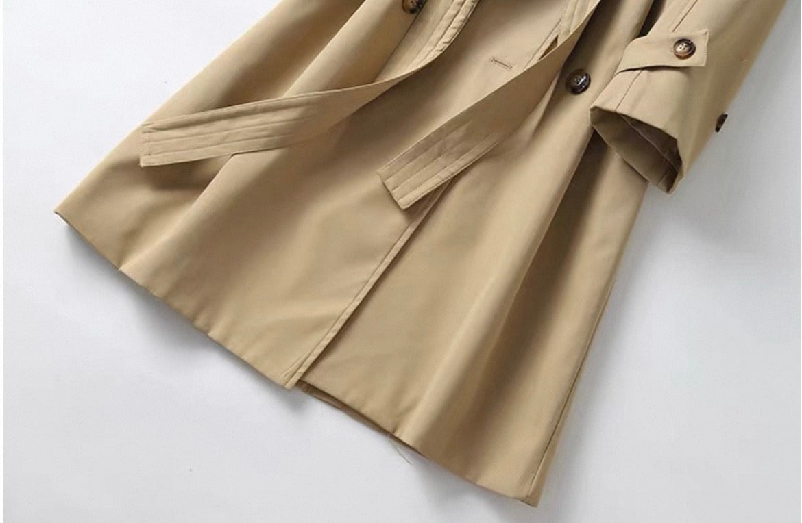 MONTARI STRUCTURED BELTED COAT