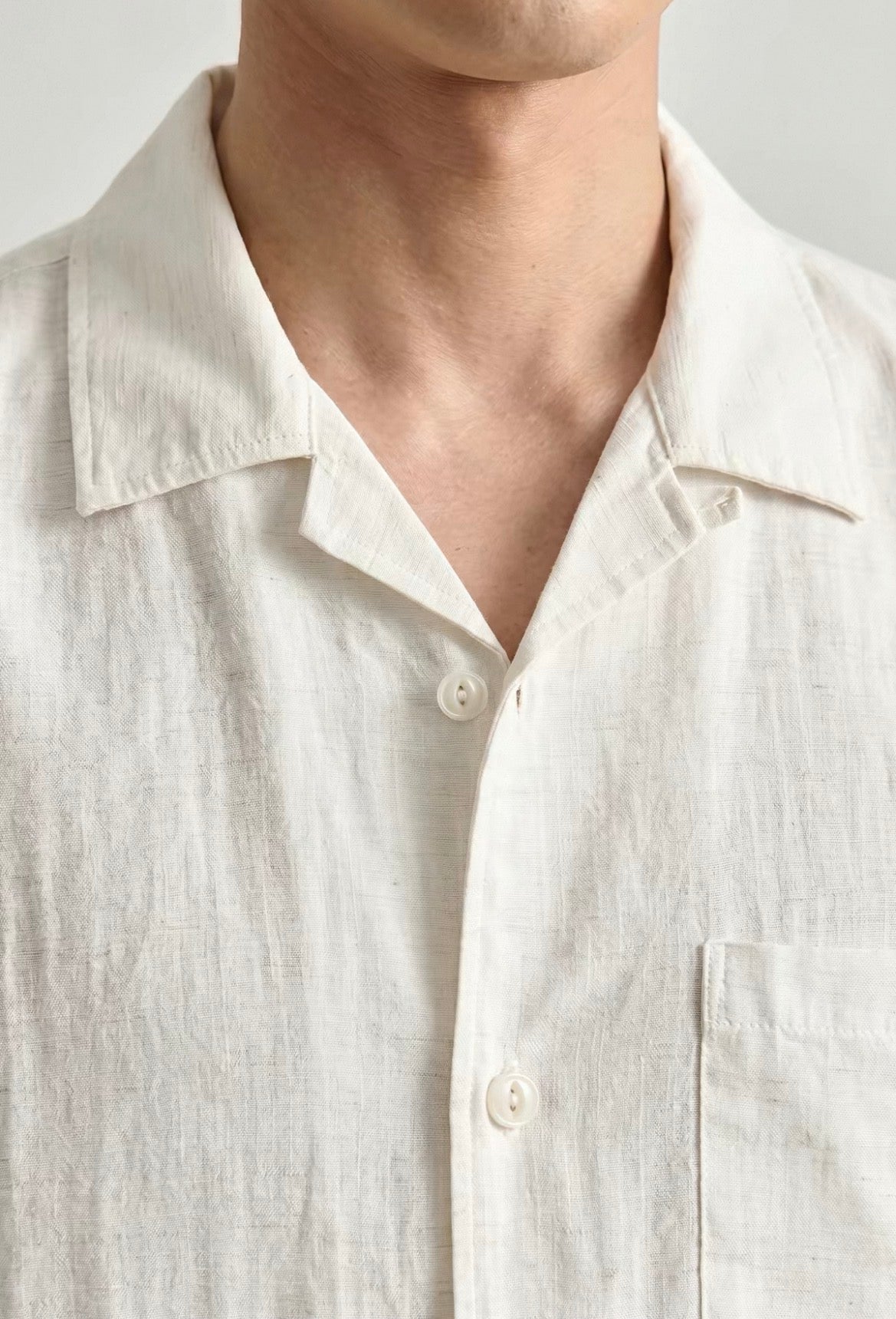 MONTARI LINEN CAMP SHIRT