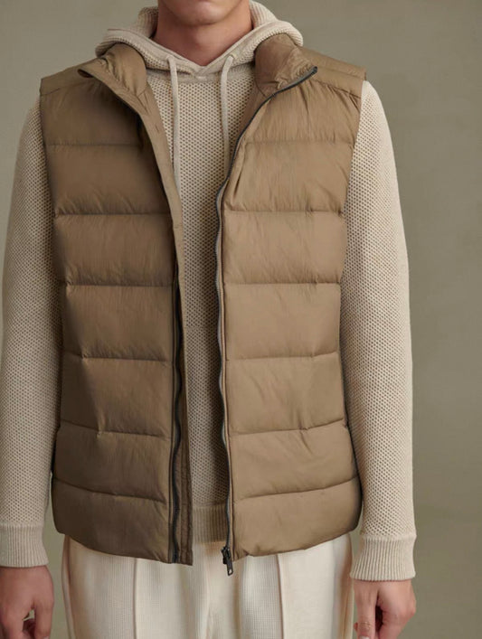 MONTARI LIGHTWEIGHT HOODED PUFFER VEST