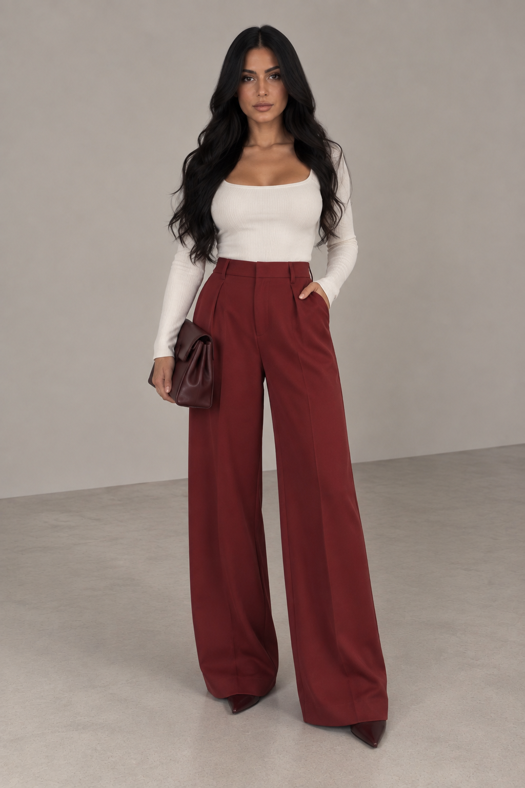 MONTARI AURELIA WIDE-LEG TROUSERS