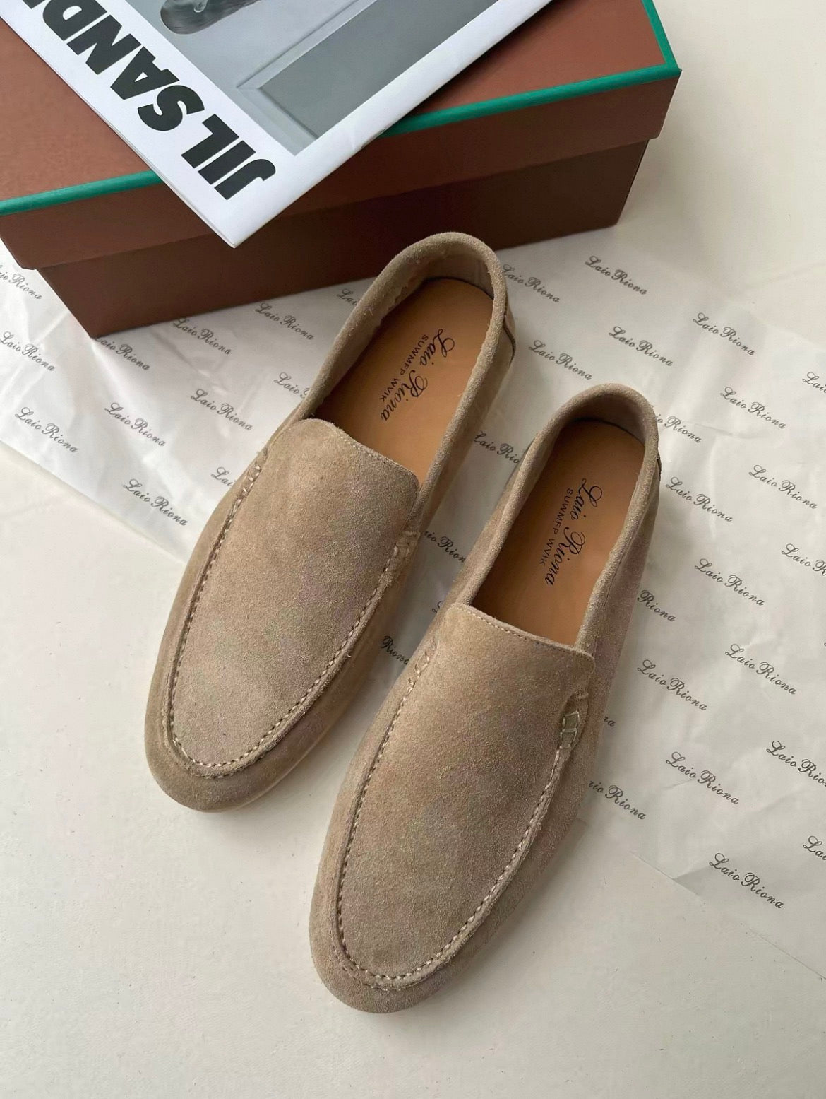 MANTORI SUEDE LOAFERS