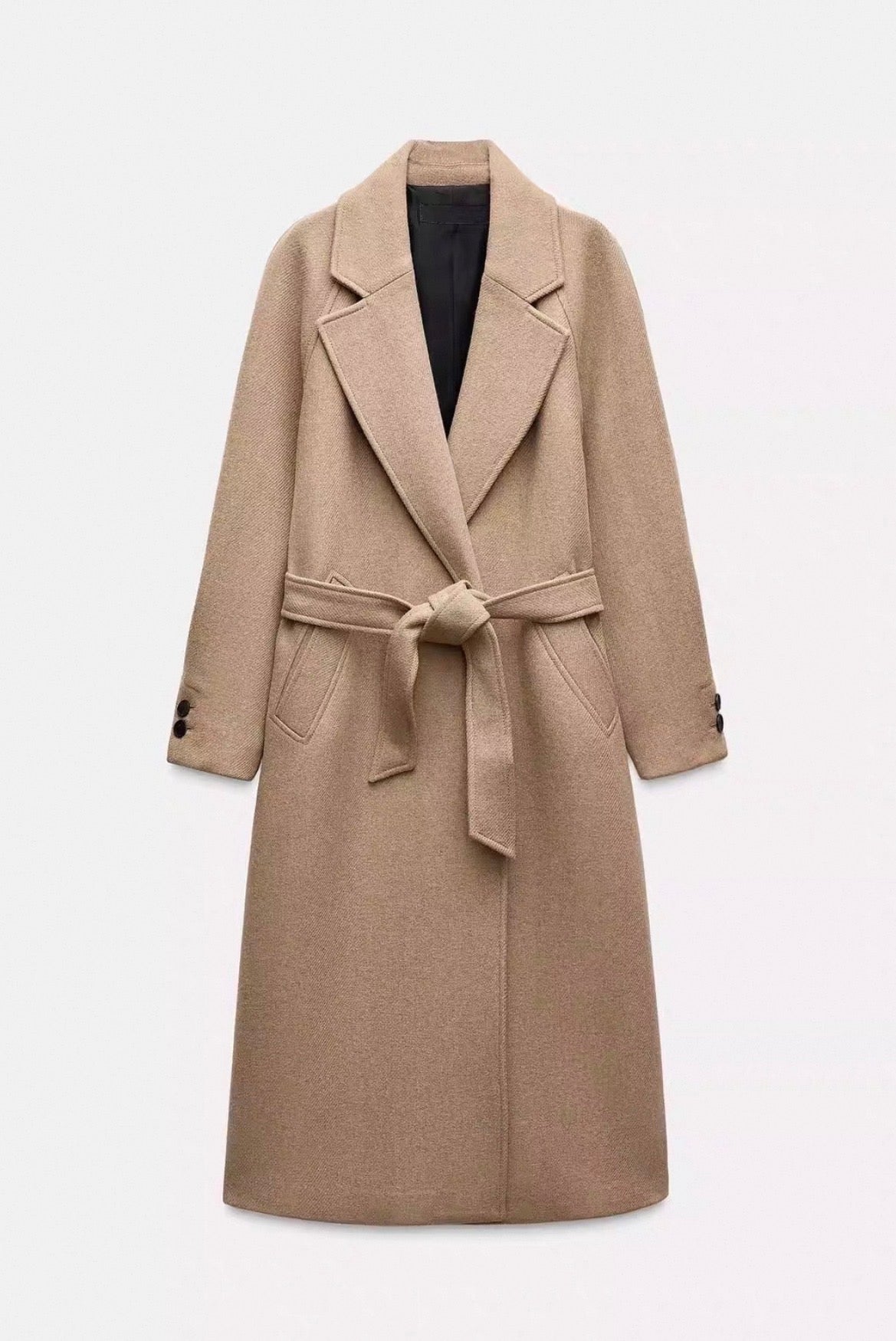 MONTARI WRAP FRONT COAT