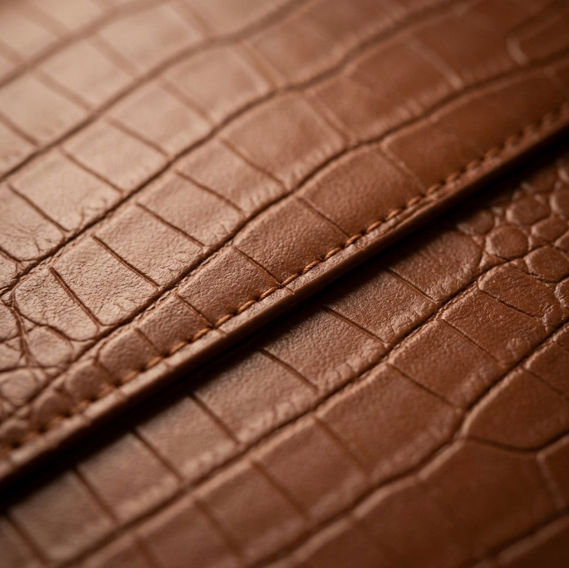 MONTARI CROCO LAPTOP SLEEVE