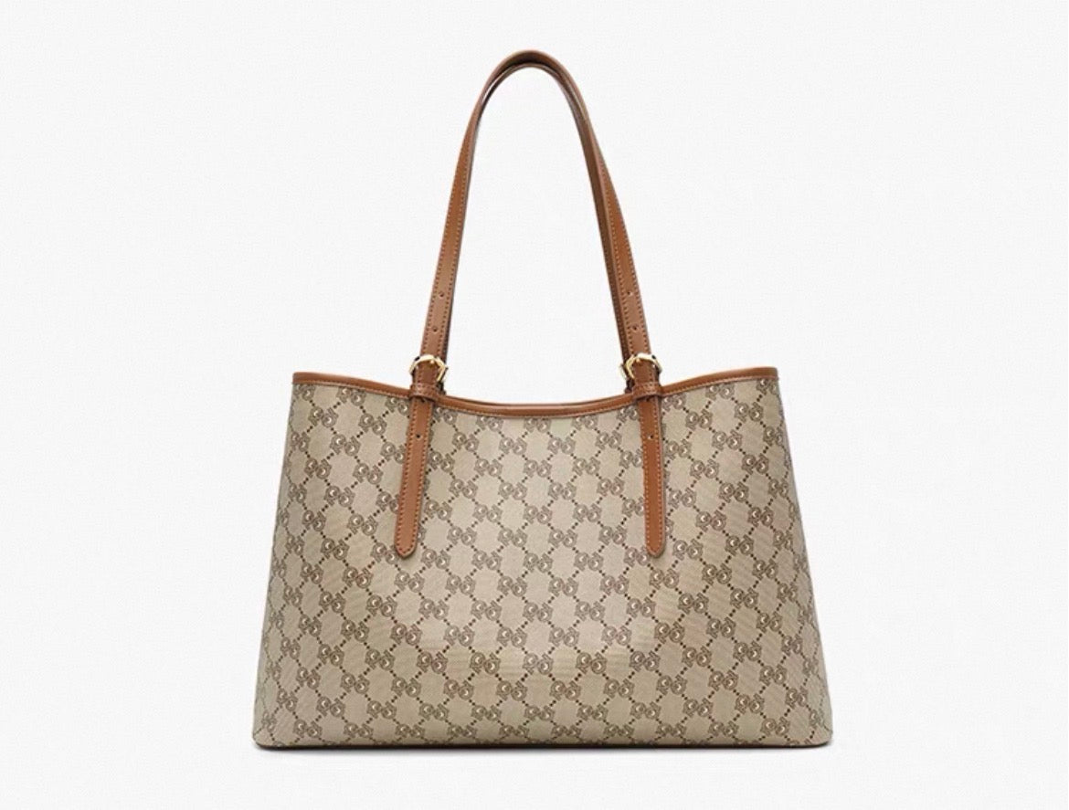 MONTARI SIGNATURE MONOGRAM TOTE