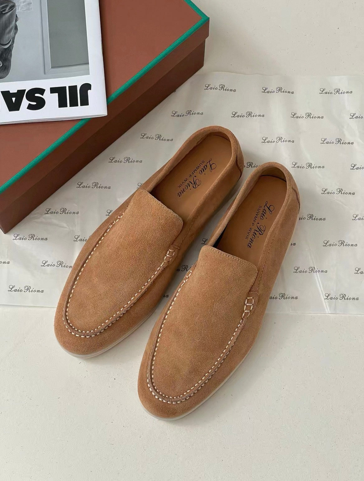 MANTORI SUEDE LOAFERS