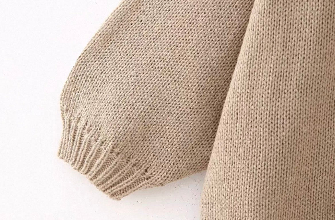 MONTARI OVERSIZED KNIT CARDIGAN