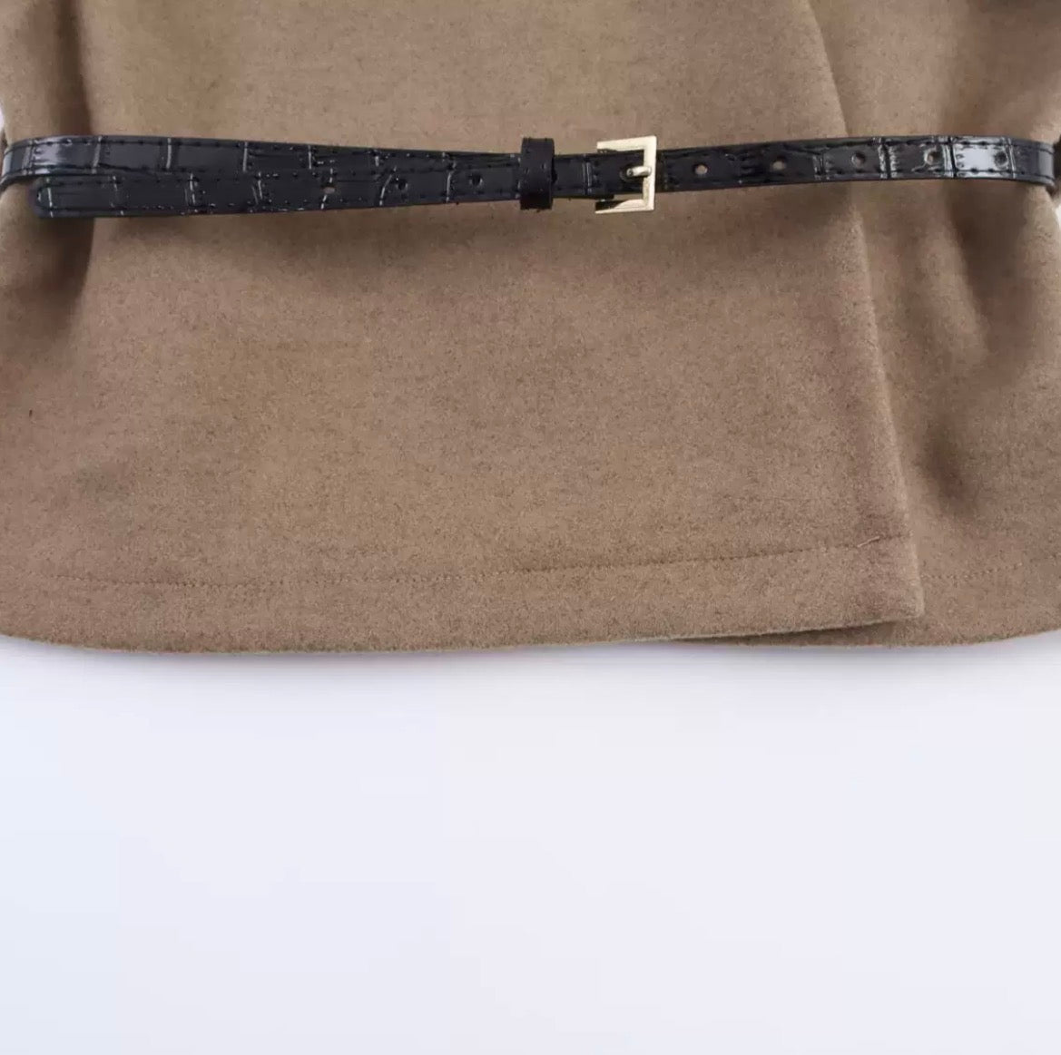 MONTARI BELTED CROPPED JACKET