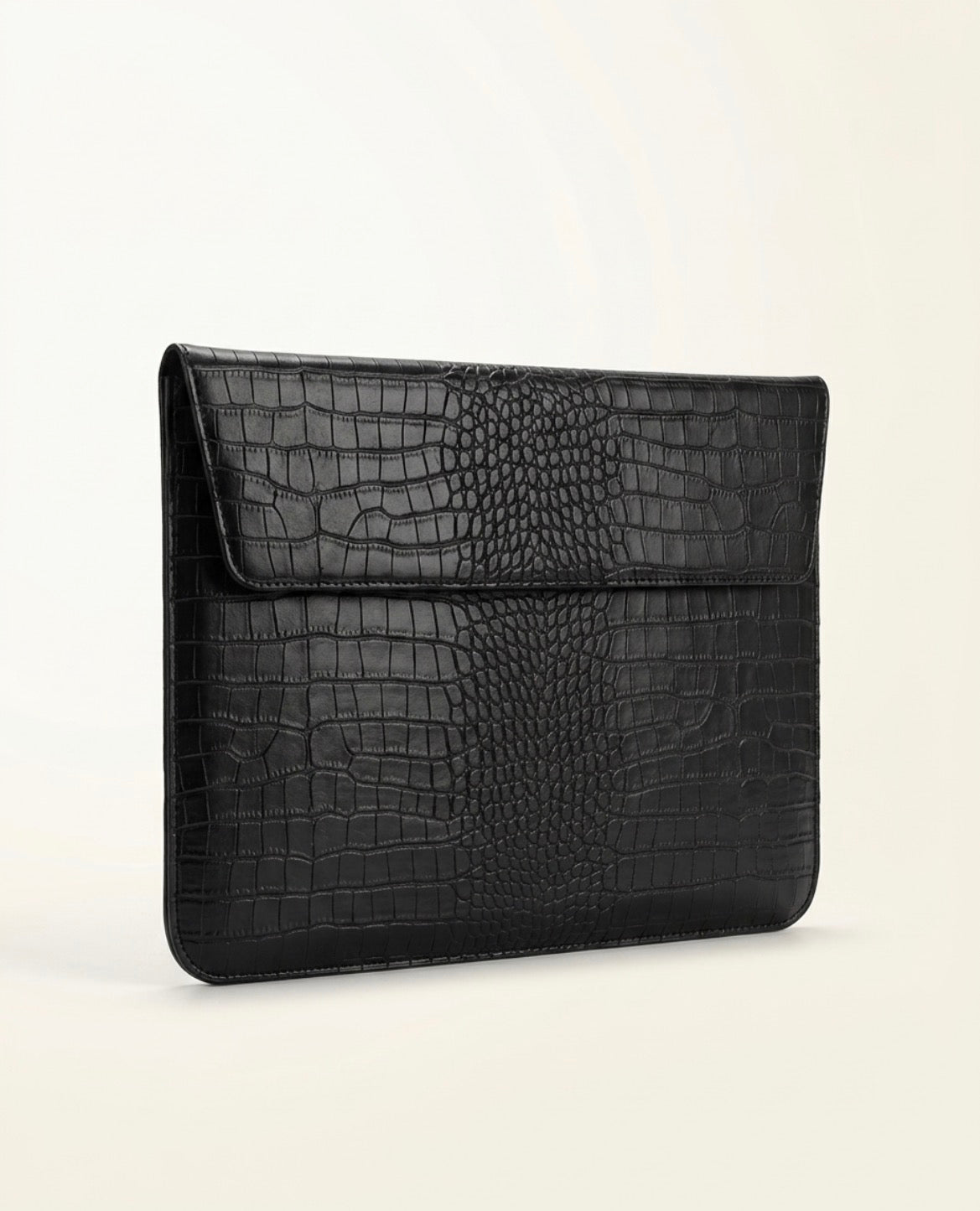 MONTARI CROCO LAPTOP SLEEVE