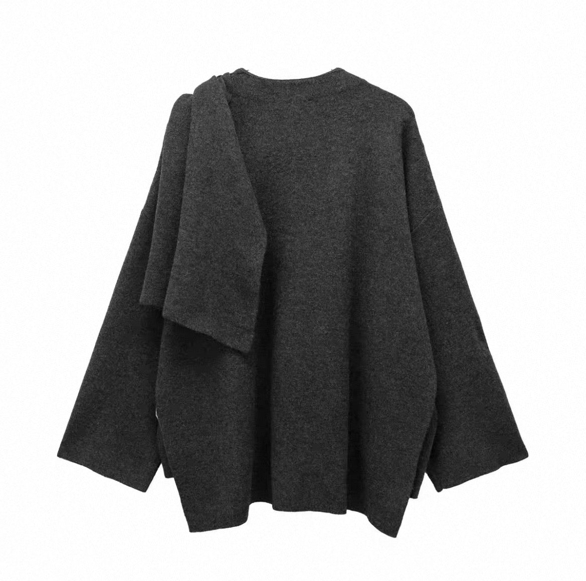 MONTARI OVERSIZED CAPE JACKET