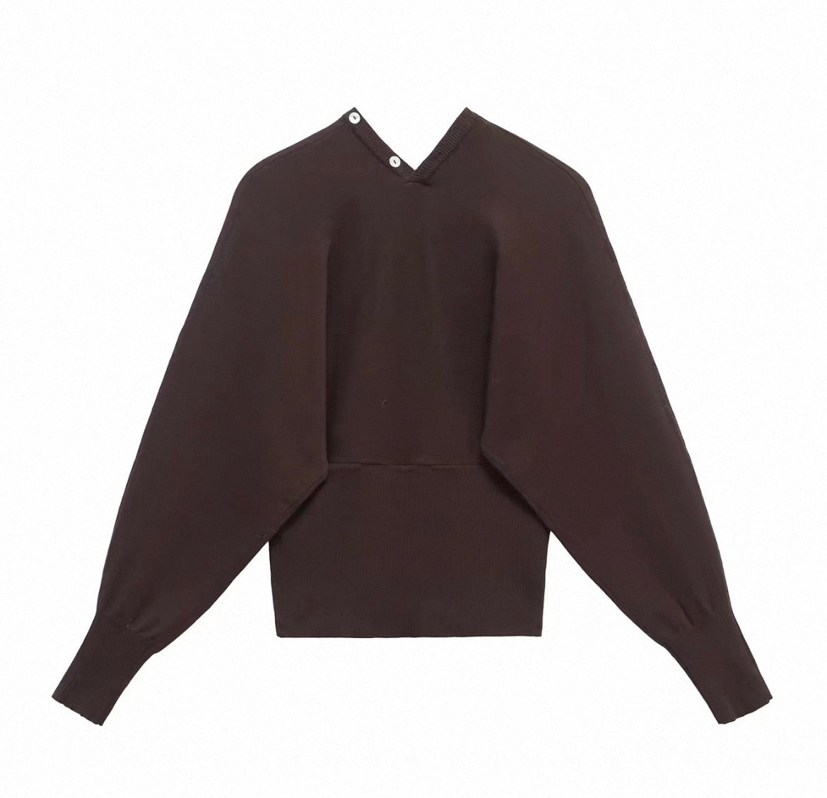 MONTARI V-NECK BUTTON CARDIGAN