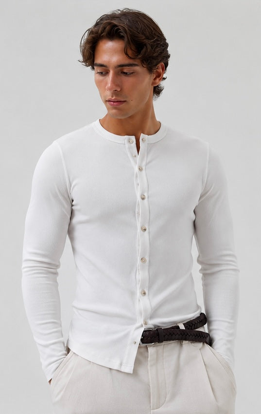 MONTARI RIPPED LONG SLEEVE
