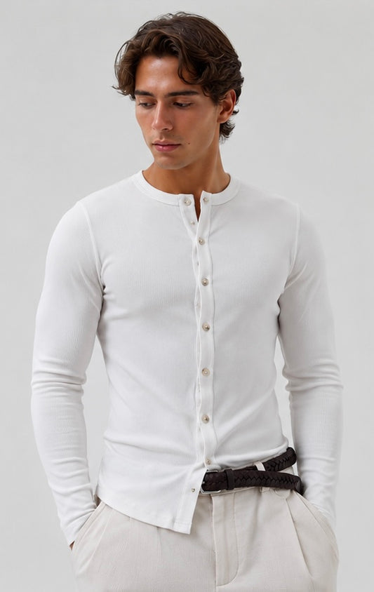 MONTARI RIPPED LONG SLEEVE