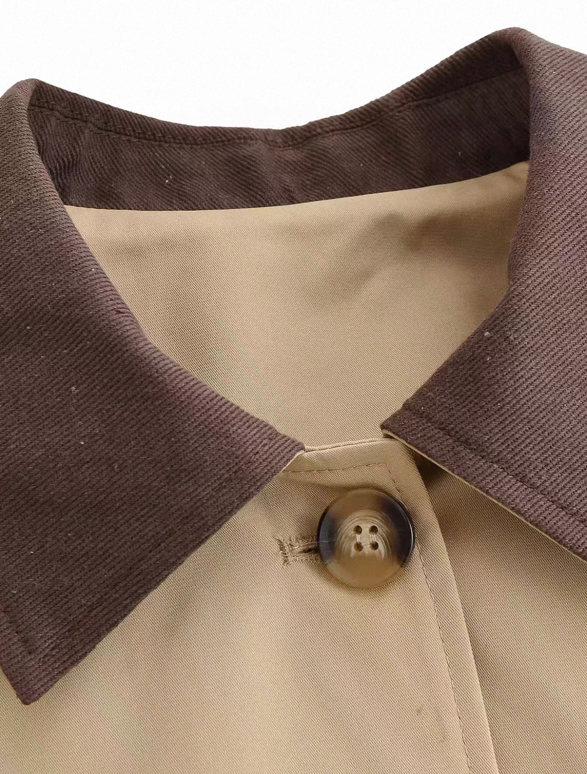 MONTARI CONTRAST COLLAR JACKET