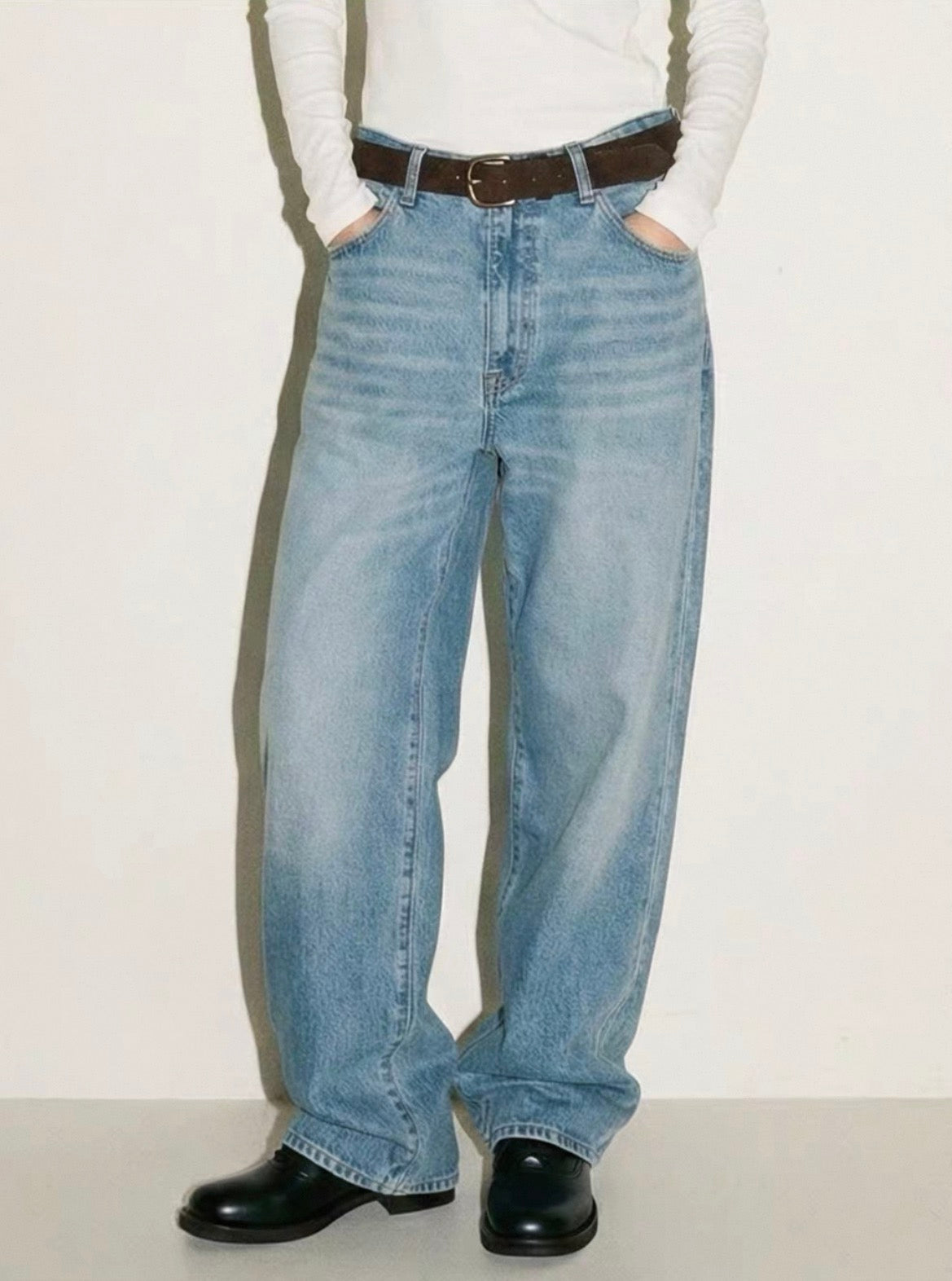 MONTARI CLASSIC WIDE LEG JEANS