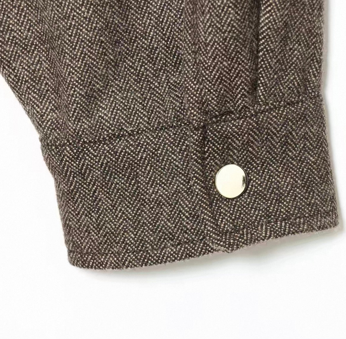MONTARI HERRINGBONE UTILITY JACKET