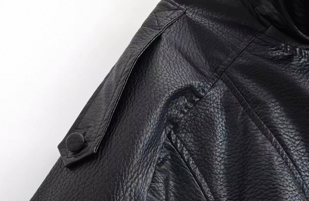 MONTARI LEATHER BOMBER JACKET