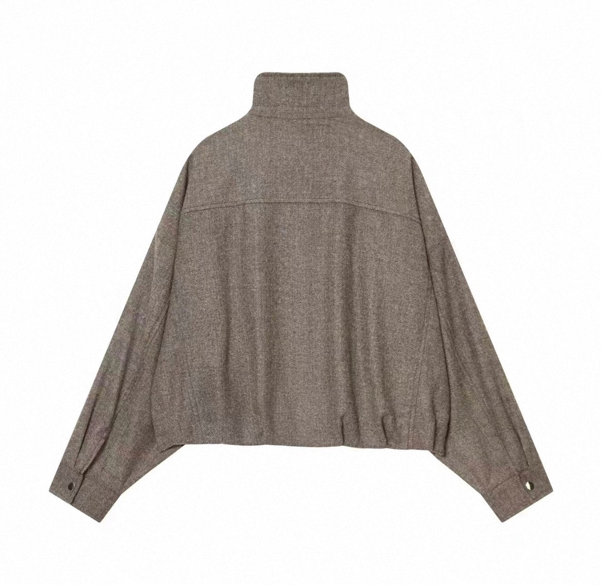 MONTARI HERRINGBONE UTILITY JACKET