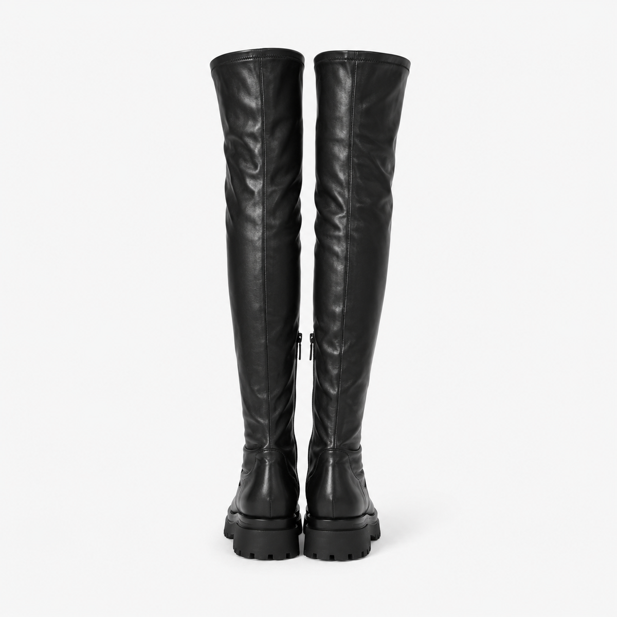 MONTARI KNEE-HIGH PLATFORM BOOTS