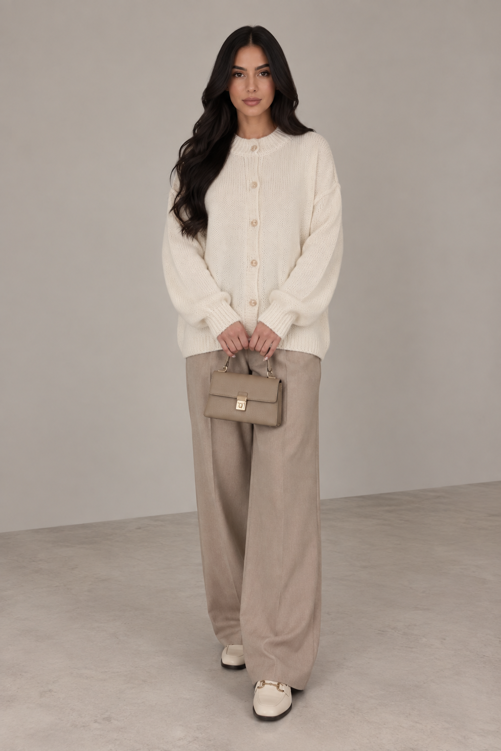MONTARI OVERSIZED KNIT CARDIGAN