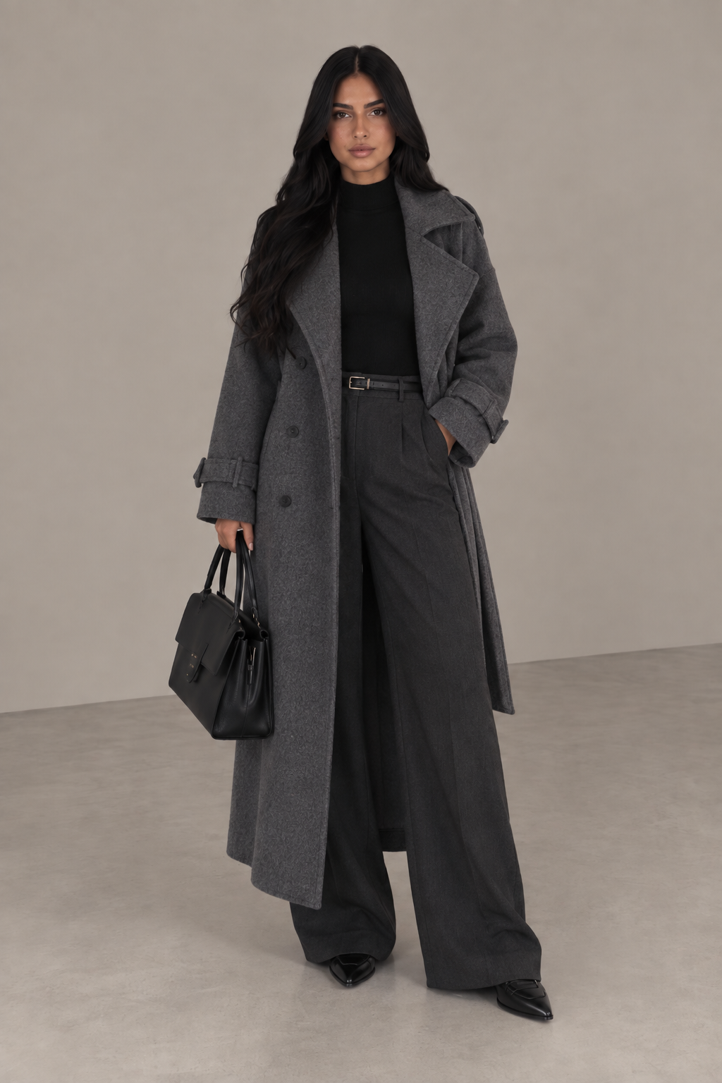 MONTARI BELTED TRENCH COAT