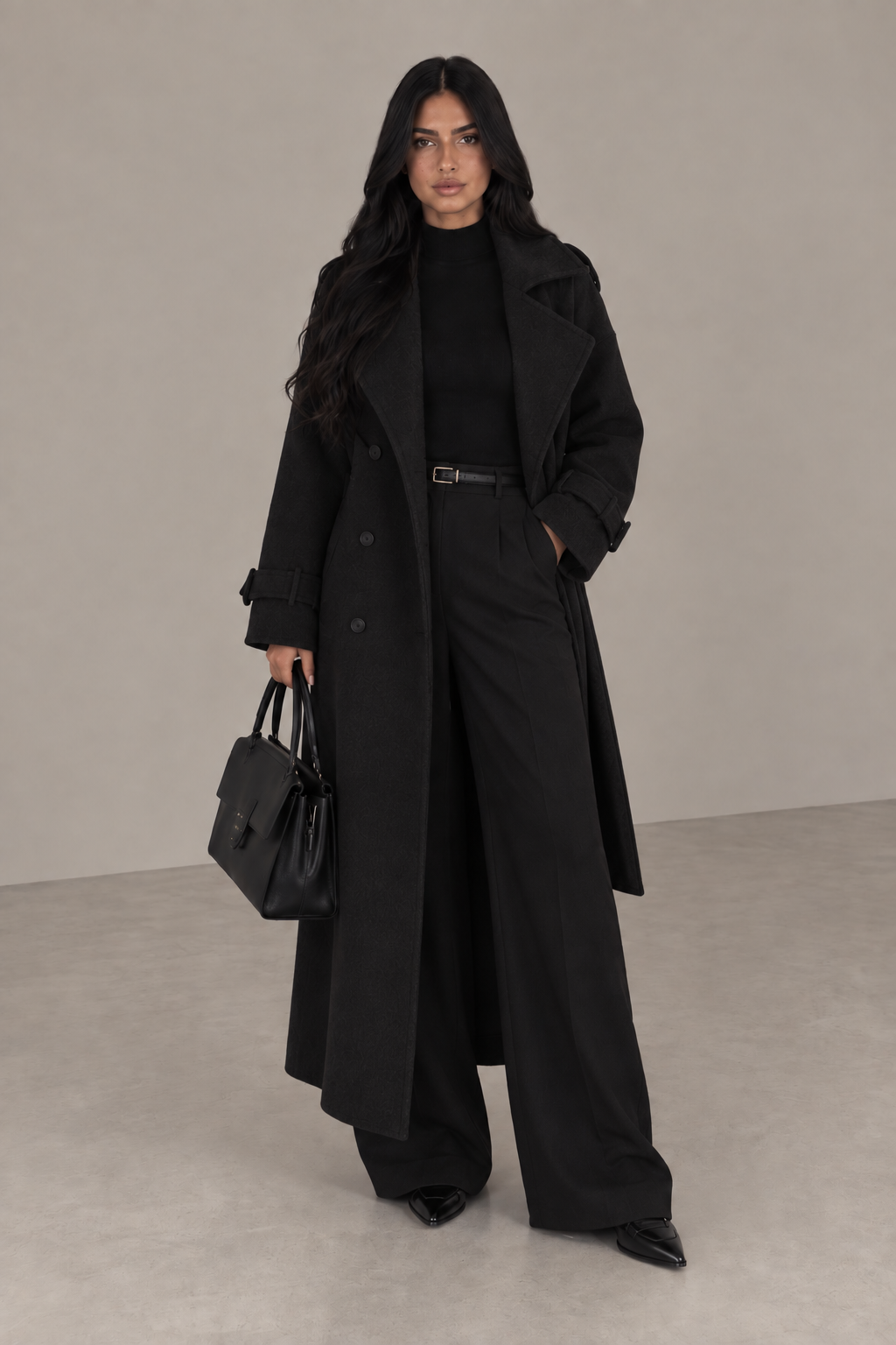 MONTARI BELTED TRENCH COAT