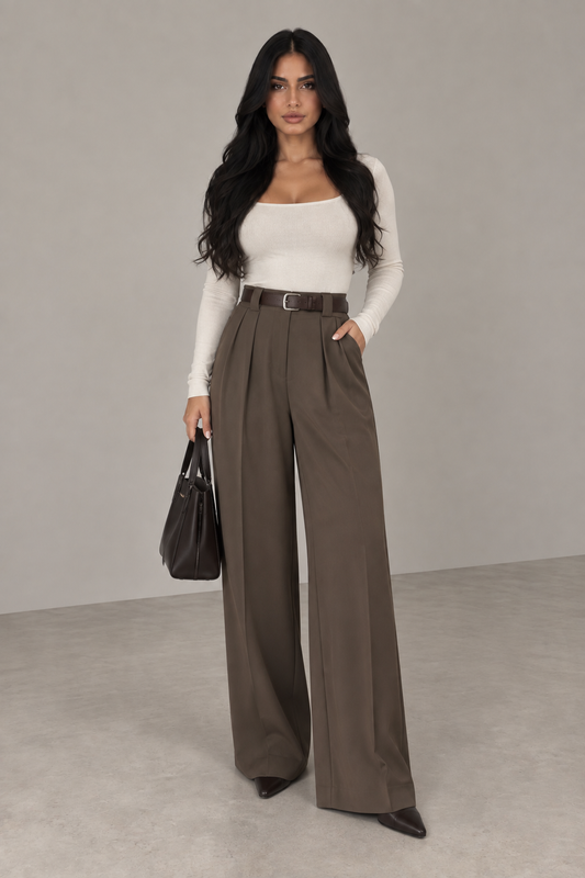 MONTARI ELARA WIDE-LEG STOFFHOSE