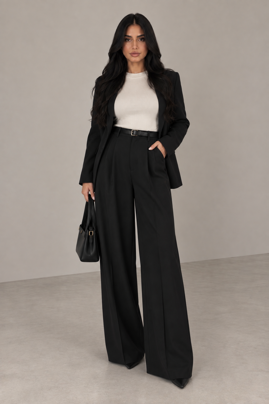 MONTARI ELARA WIDE-LEG STOFFHOSE