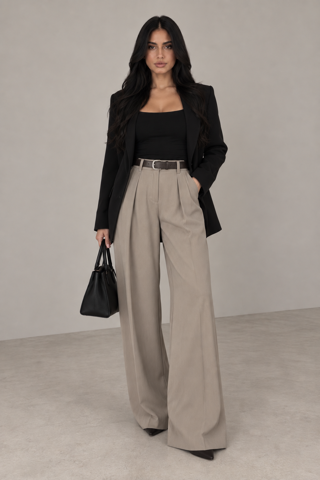MONTARI ELARA WIDE-LEG STOFFHOSE