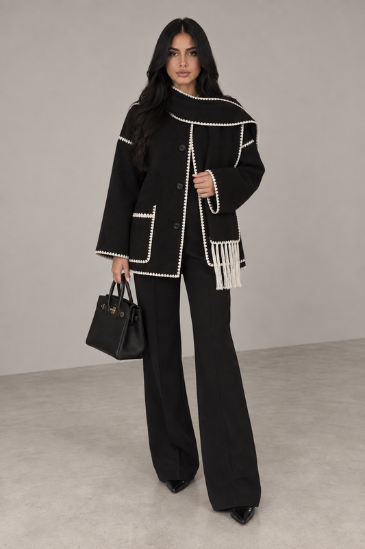 MONTARI SIENNA FRINGE JACKET