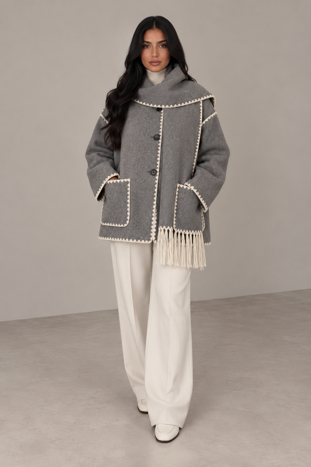 MONTARI SIENNA FRINGE JACKET