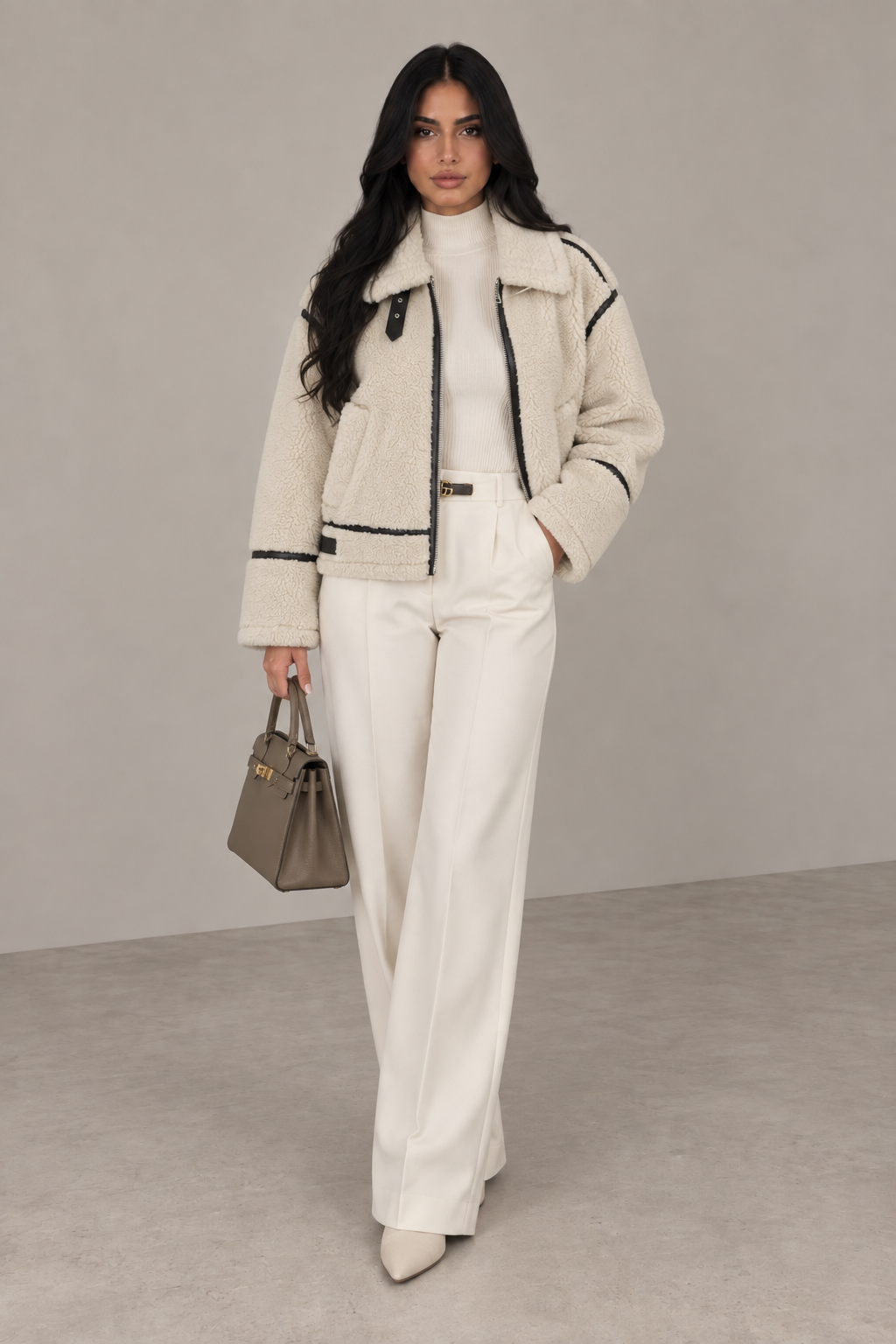 MONTARI TEDDY SHEARLING JACKET