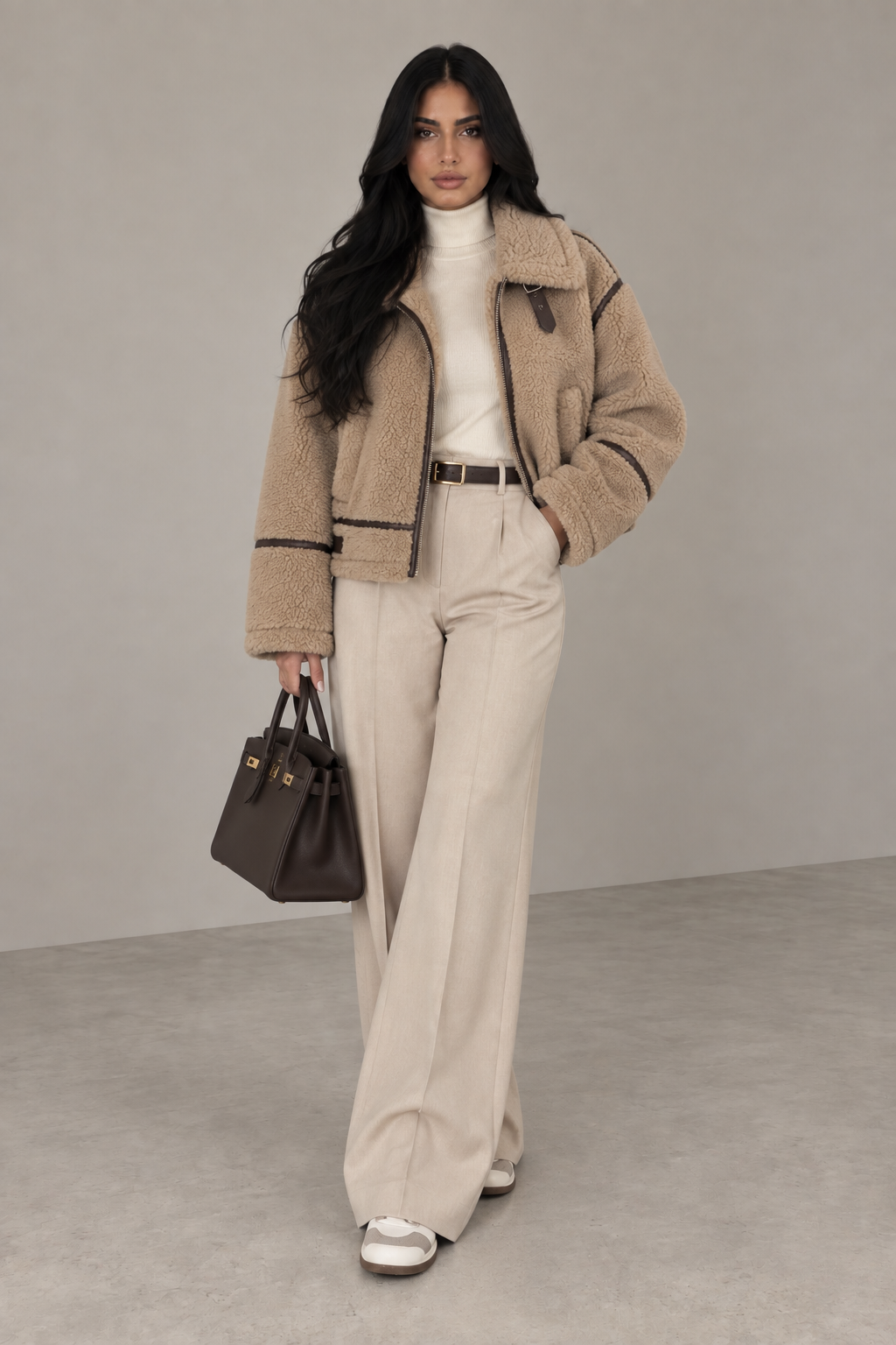 MONTARI TEDDY SHEARLING JACKET